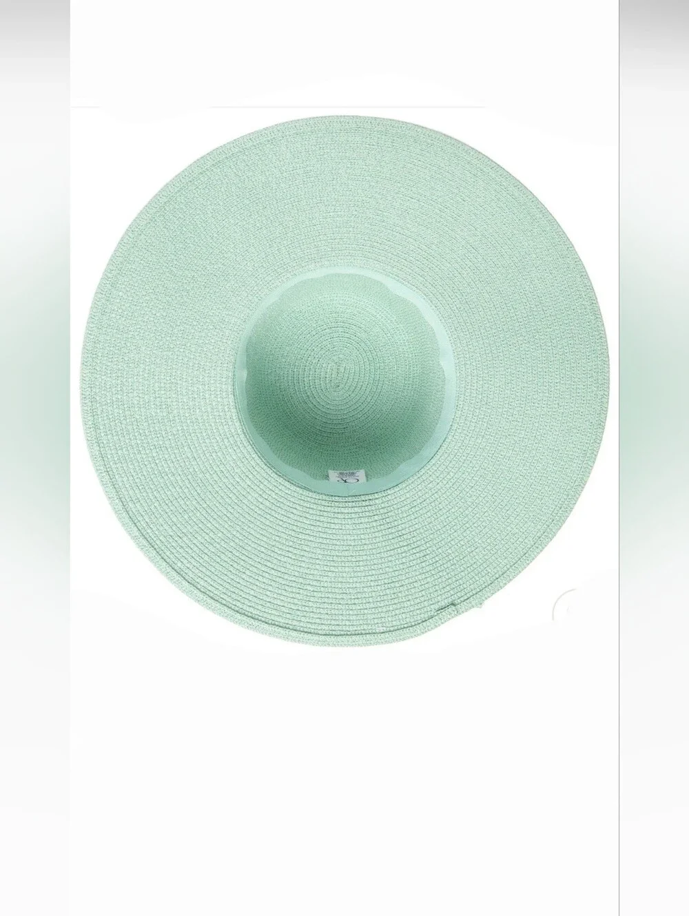 Ocean Pacific OP Aqua The La Costa floppy Sun Hat with knot tie brand new